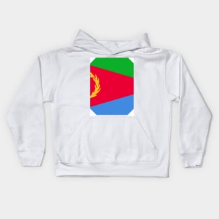 Eritrean Flag: Echoes of Independence and Resilience Kids Hoodie